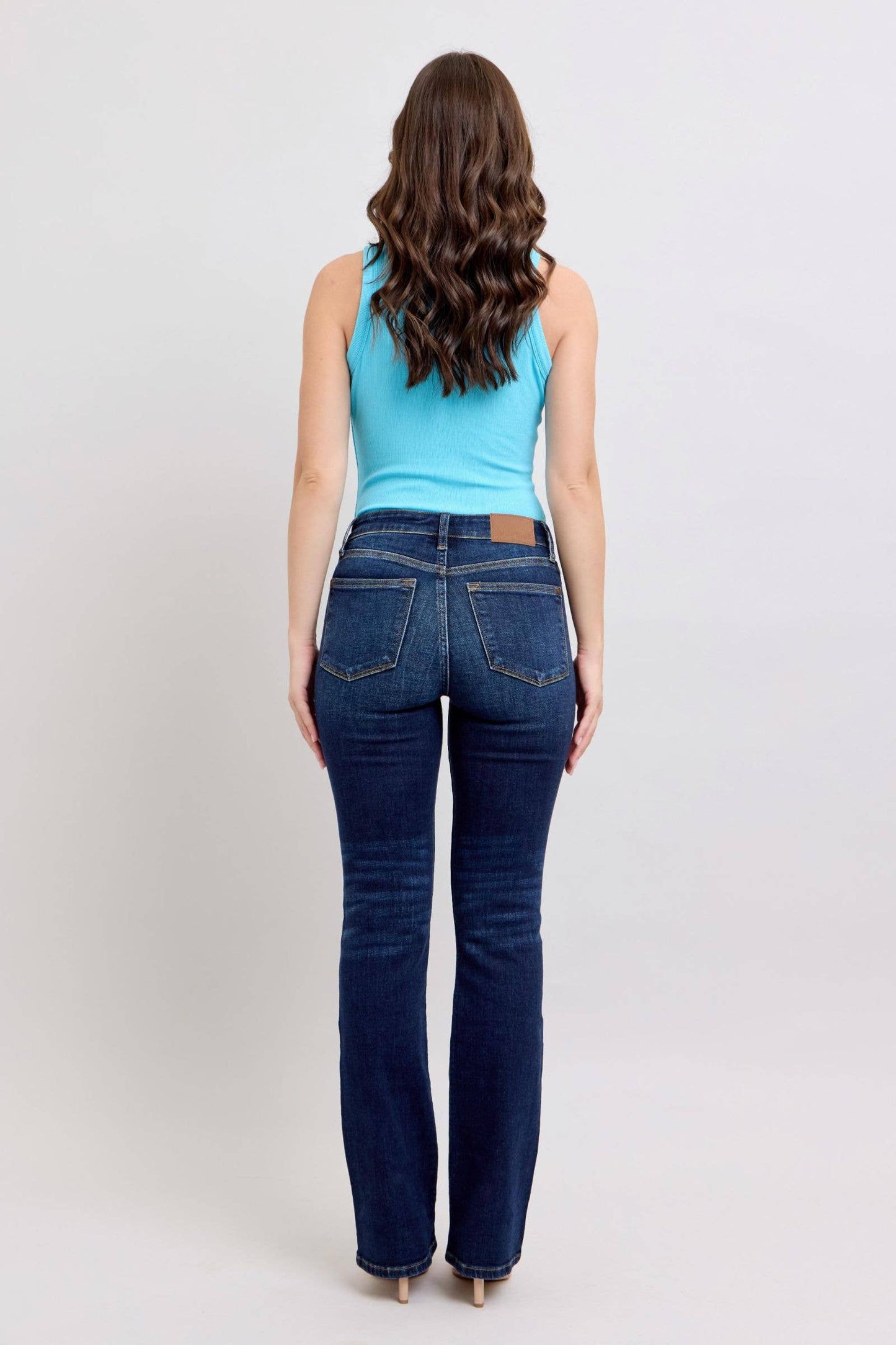 Judy Blue Mid Rise Dark Wash Classic Bootcut