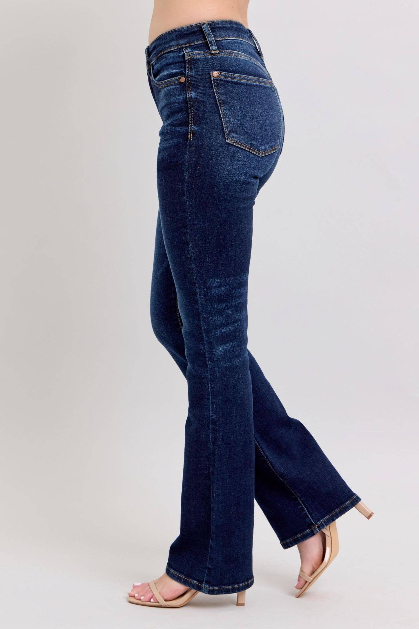 Judy Blue Mid Rise Dark Wash Classic Bootcut