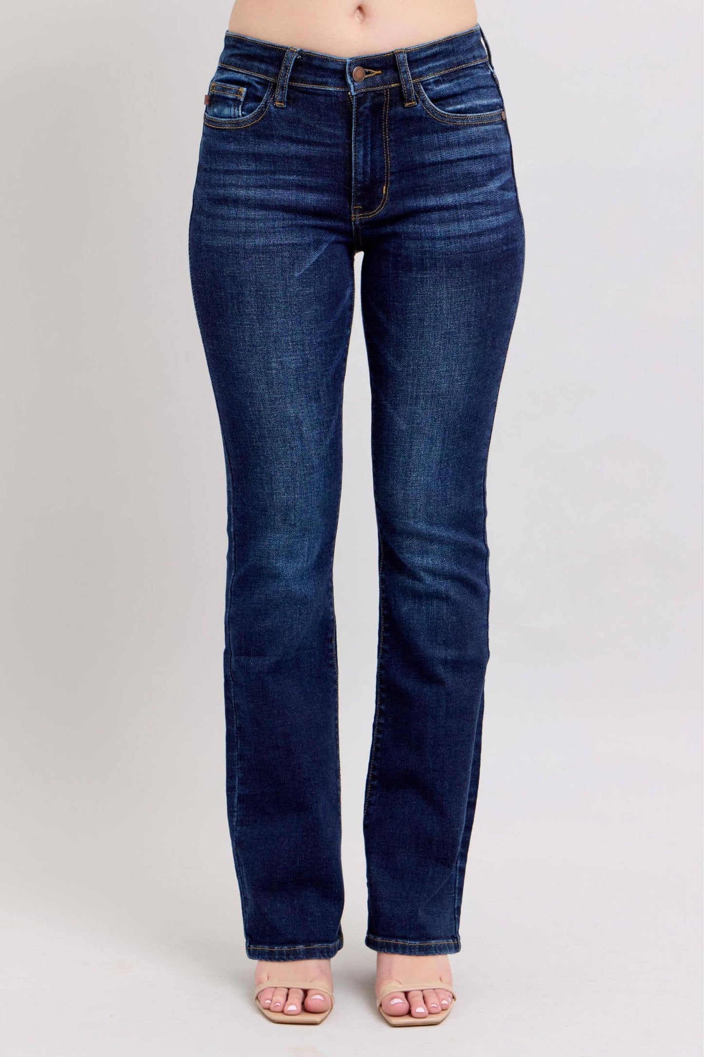 Judy Blue Mid Rise Dark Wash Classic Bootcut