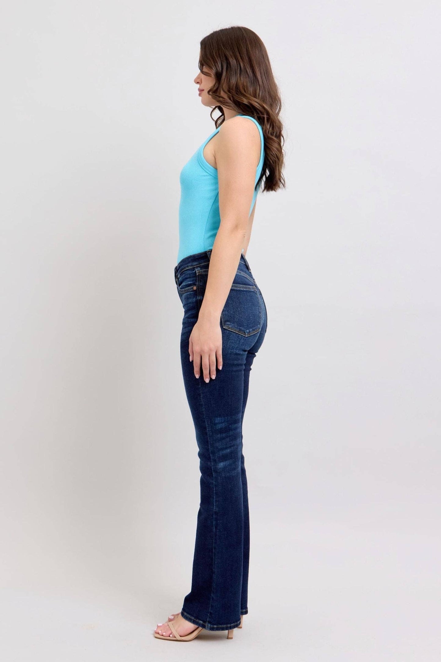 Judy Blue Mid Rise Dark Wash Classic Bootcut